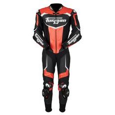 KOMBINEZONS FURYGAN LEATHER SUIT OVERTAKE (MELNS, SARKANS, BALTS)