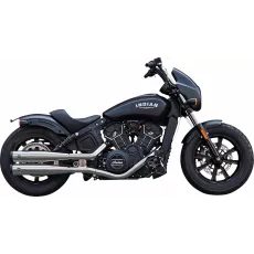 IZPŪTĒJS MUFFLERS 4" RACE - INDIAN SCOUT 15-23 - CHROME FOR INDIAN SCOUT 60 ABS