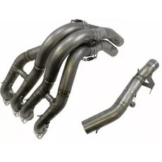 GALVAS CAURULE PIPE 4-UZ-1 HEAD PIPE FOR KAWASAKI ZX-10 R 1000 (TITĀNS)