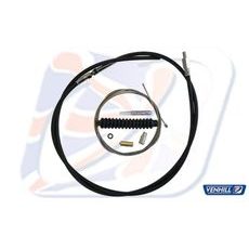 SAJŪGA TROSES KOMPLEKTS VENHILL U01-1-201 MELNS/PELĒKS