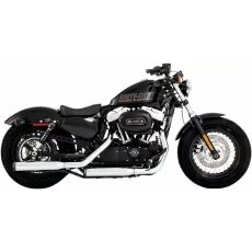 LABAIS MUFFLER 3" XL 14-UP CH/BK FOR HARLEY DAVIDSON XL 1200 C (NĒRUSĒJOŠAIS TĒRAUDS)