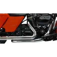 GALVENE AGGRESSOR 2-UZ-2 CROSSOVER HEADERS WITH HEAT SHIELDS FOR HARLEY DAVIDSON FLHR 1750 (TĒRAUDS)