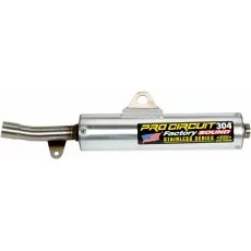SILENCER STN. SIL. YZ/WR250, 1990 FOR YAMAHA YZ 250 (NĒRUSĒJOŠAIS TĒRAUDS)