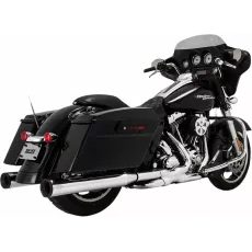 IZPŪTĒJS MUFFLERS 4"CH W/BLK-16FL FOR HARLEY DAVIDSON FLHR 1340