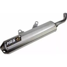 IZPŪTĒJS SILENCER ENDURO EXC/TE/EC 250/300 24- GREY/STEEL FOR GAS GAS EC 250 (NĒRUSĒJOŠAIS TĒRAUDS)