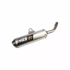 IZPŪTĒJS SILENCER HGS YZ85 02-25 GREY/STEEL FOR YAMAHA YZ 85 LW (NĒRUSĒJOŠAIS TĒRAUDS)