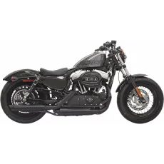 IZPŪTĒJS MUFFLR BK/BK SLSH 14-19XL FOR HARLEY DAVIDSON XL 1200 C