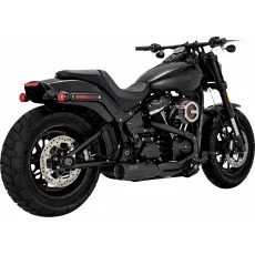 IZPLŪDES SISTĒMA 2-1 SS BLK HO M8 FOR HARLEY DAVIDSON FLDE 1750 ABS (304 NERŪSĒJOŠAIS TĒRAUDS)