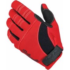 CIMDI MOTO GLOVES (SARKANS, MELNS)