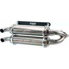EXHAUST SYSTEM MUFFLER SS RZR TURBO S (NĒRUSĒJOŠAIS TĒRAUDS)