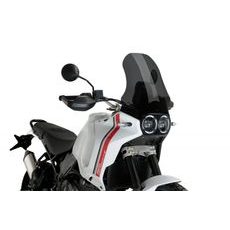 VĒJSTIKLS PUIG TOURING 21437F DARK SMOKE