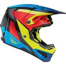 ĶIVERE FLY HELMET FORMULA CRB PRIME (DZELTENS, ZILS, SARKANS)