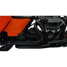 GALVENE AGGRESSOR 2-UZ-2 CROSSOVER HEADERS WITH HEAT SHIELDS FOR HARLEY DAVIDSON FLHR 1750 (TĒRAUDS)