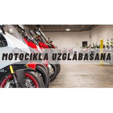 MOTOCIKLA UZGLĀBAŠANA