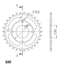 AIZMUGURĒJAIS ZOBRATS SUPERSPROX RFE-1071:30-BLK MELNS/PELĒKS 30T, 520