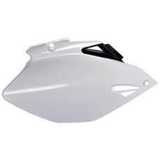 SĀNU NUMURI POLISPORT 8602900001 (PĀRIS) BLACK/WHITE PRIEKŠ YAMAHA YZ 250 F 2006-2009, YAMAHA YZ 450 F 2006-2009