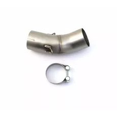 LINK CAURULE MID, LINK & Y PIPE FOR HONDA X-ADV 750 ABS (NERŪSĒJOŠAIS TĒRAUDS)