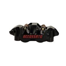 RADIAL BRAKE CALIPER ACCOSSATO CNC-WORKED MONOBLOCK PZ001 108 MM PISTONS IN TITANIUM