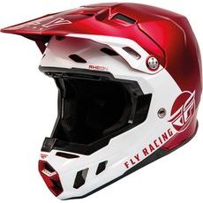 ĶIVERE FLY HELMET FORMULA CC CENTRUM (SARKANS, BALTS)