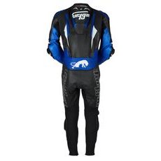 KOMBINEZONS FURYGAN LEATHER SUIT OVERTAKE (MELNS, ZILS, BALTS)