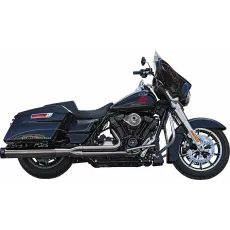 IZPLŪDES SISTĒMA 2-1 SIDEWINDER RACE - FLT 17-24 - LAVA CHROME FOR HARLEY DAVIDSON FLDE 1750 ABS