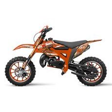 BĒRNU KROSA MOTOCIKLS NITRO MOTORS 49CC FLASH FUN 10"