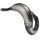 Caurule Works Pipe for KAWASAKI KX 65 A (oglekļa tērauds)