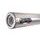 Slip-on exhaust GPR M3 H.149.M3.INOX Brushed Stainless steel including removable db killer and link pipe