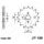 Priekšējais zobrats JT JTF 1559-14 14T, 428