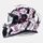 ĶIVERE MT HELMETS THUNDER 3 SV WILD GARDEN GLOSS PEARL WHITE/PURPLE