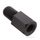 Spoguļa adapteris JMP melns/pelēks M10x1,25 mm pa kreisi uz M8 pa kreisi