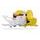 Plastmasas daļu komplekti POLISPORT 90092 OEM krāsa priekš SUZUKI RM 65 2003-2005