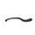 Brake lever ACCOSSATO aluminium, fixed melns/pelēks