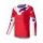 Krekls Racer Veil Jersey (sarkans, balts)