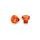 MIRROR HOLE SCREW PLUG PUIG 21808T ORANŽS