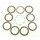 Friction plates kit with clutch cover gasket ATHENA P40230103