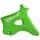 Radiatora plastmasa POLISPORT 8495600001, zaļš priekš KAWASAKI KX 125 1990-1991