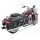 Galvene True Dual Crossover Headpipes for Harley Davidson FLHR 1340 (tērauds)