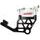 Radial Brake Caliper Kit Rear + Brake Flange ACCOSSATO KITA33 For Harley Davidson Touring
