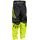 BIKSES FLY MX-PANTS F-16 YOUTH (MELNS, DZELTENS)