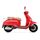 MOTOROLLERIS KEEWAY VERSILIA 50 E5 RED