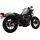 Izpūtējs MUFFLER BLK HONDA REBEL 17-23 for HONDA CMX 300 (mīksts tērauds)