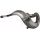 Caurule Works Pipe for YAMAHA YZ 250 (oglekļa tērauds)