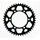 REAR ALU SPROCKET SUPERSPROX RAL-486:44-BLK MELNS/PELĒKS 44T, 520