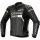 Jaka GP Force Airflow Leather Jacket (melns)