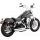 Izplūdes sistēma BIG SHOTS STAGGERED CHROME 06-09 DYNA for Harley Davidson FXD 1584