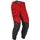 Bikses Fly MX-Pants F-16 Youth (sarkans, melns)