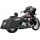 Izplūdes sistēma 2-1 ROADRAGE STRAIGHT | FLT 95-16 - BLACK for Harley Davidson FLHR 1340