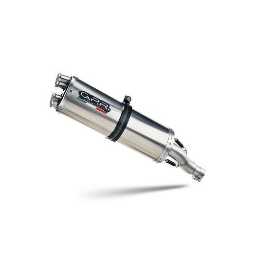 SLIP-ON EXHAUST GPR DUAL INOX D.140.2.DUAL.IO MATTE INOX