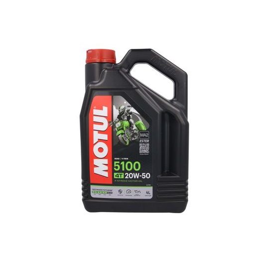 MOTOREĻĻA 4T DZINĒJIEM MOTUL 5100 20W50 4L